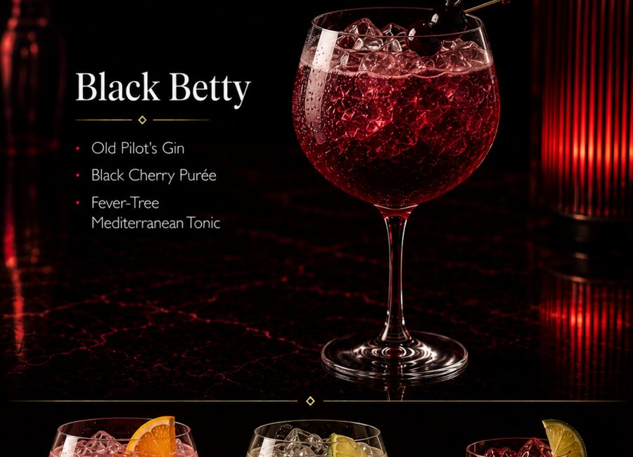 Black Betty koktel u Occulto Baru