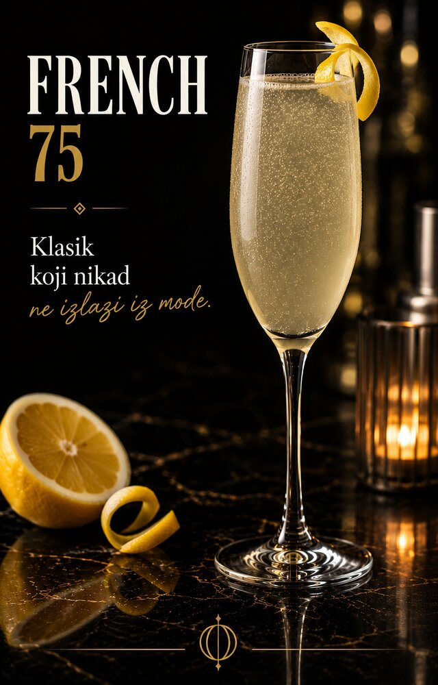 French 75 - klasik koji nikad ne izlazi iz mode