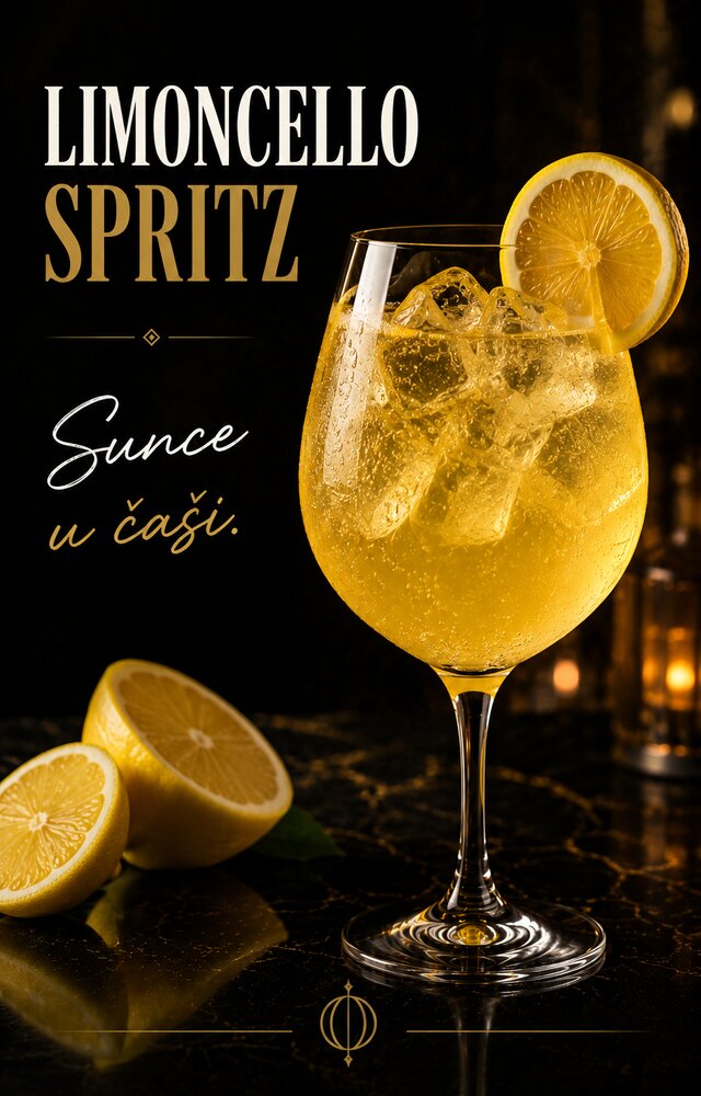 Limoncello Spritz - sunce u čaši